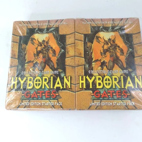 Hyborian Gates CCG Limited Edition Starter Pack  NEW in Shrink 1995 Coll… - Picture 5 of 5